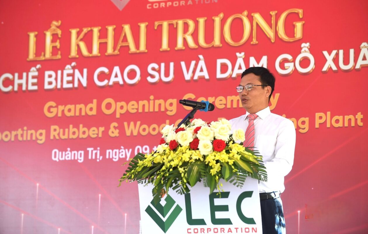 Ông Vũ Minh Tuân, đại diện Ban lãnh đạo Tập đoàn Olam đánh giá việc đưa nhà máy mới vào hoạt động là kết quả của quá trình đầu tư bài bản với tầm nhìn dài hạn của LEC